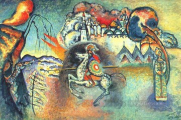 kandinsky - San Jorge y el dragón Wassily Kandinsky
